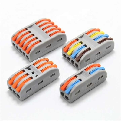 Household quick terminal block high current splicing type wire connector 5 pin LED light connectors terminals