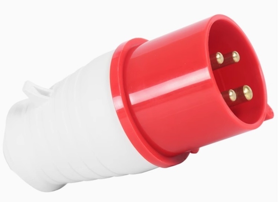 4 ポール 32A 産業用プラグ 380V 防水プラグとソケット 産業用電気プラグ